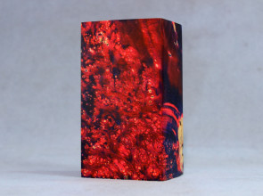 Stabilized Maple Burl Wood Mod Block